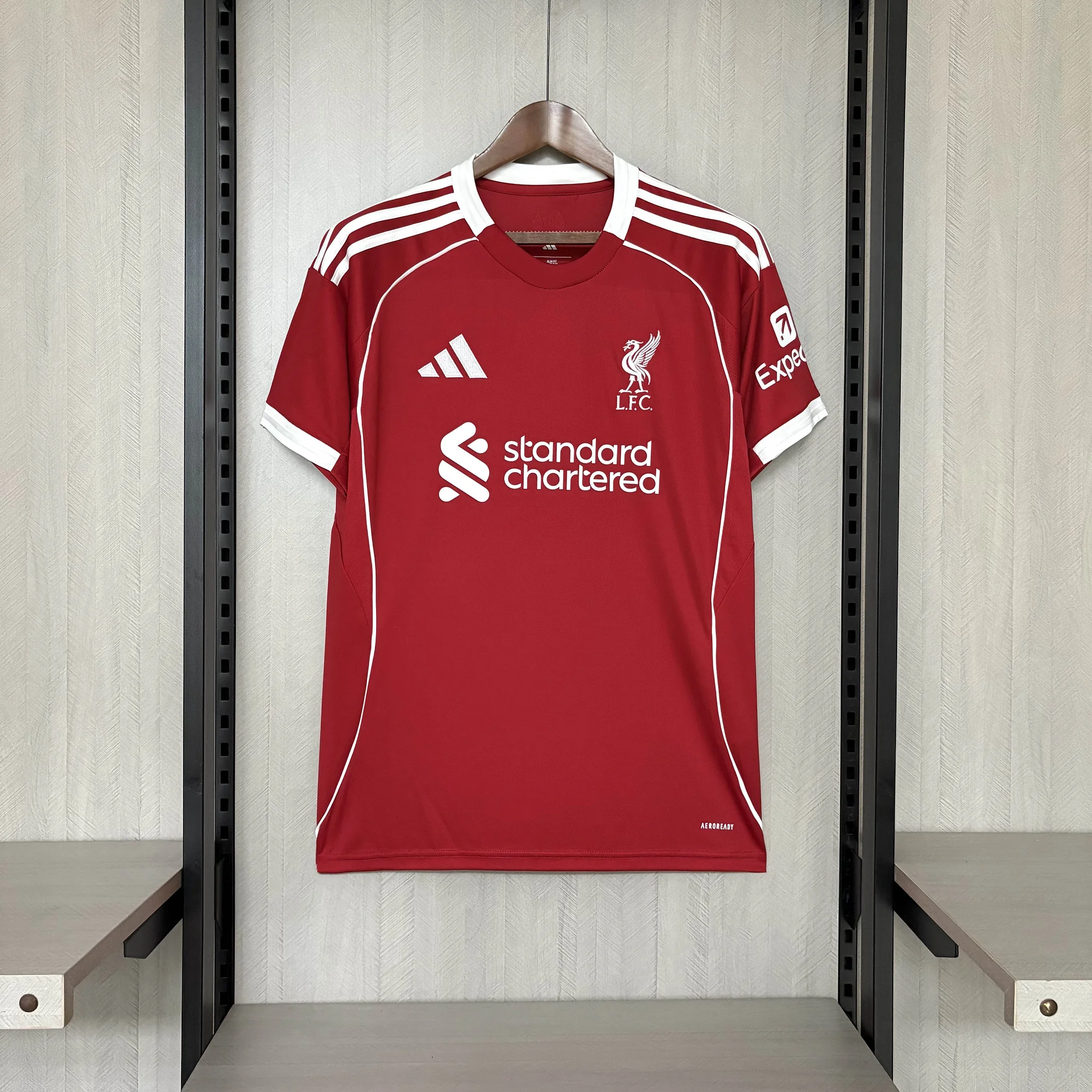2025/2026 Liverpool Home Soccer Jersey 1:1 Thai Quality — main view