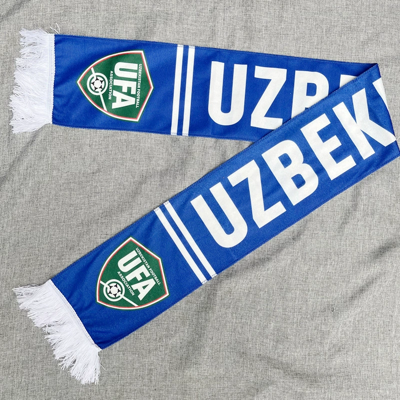 2026 World Cup Uzbekistan Fan Soccer Scarf — main view
