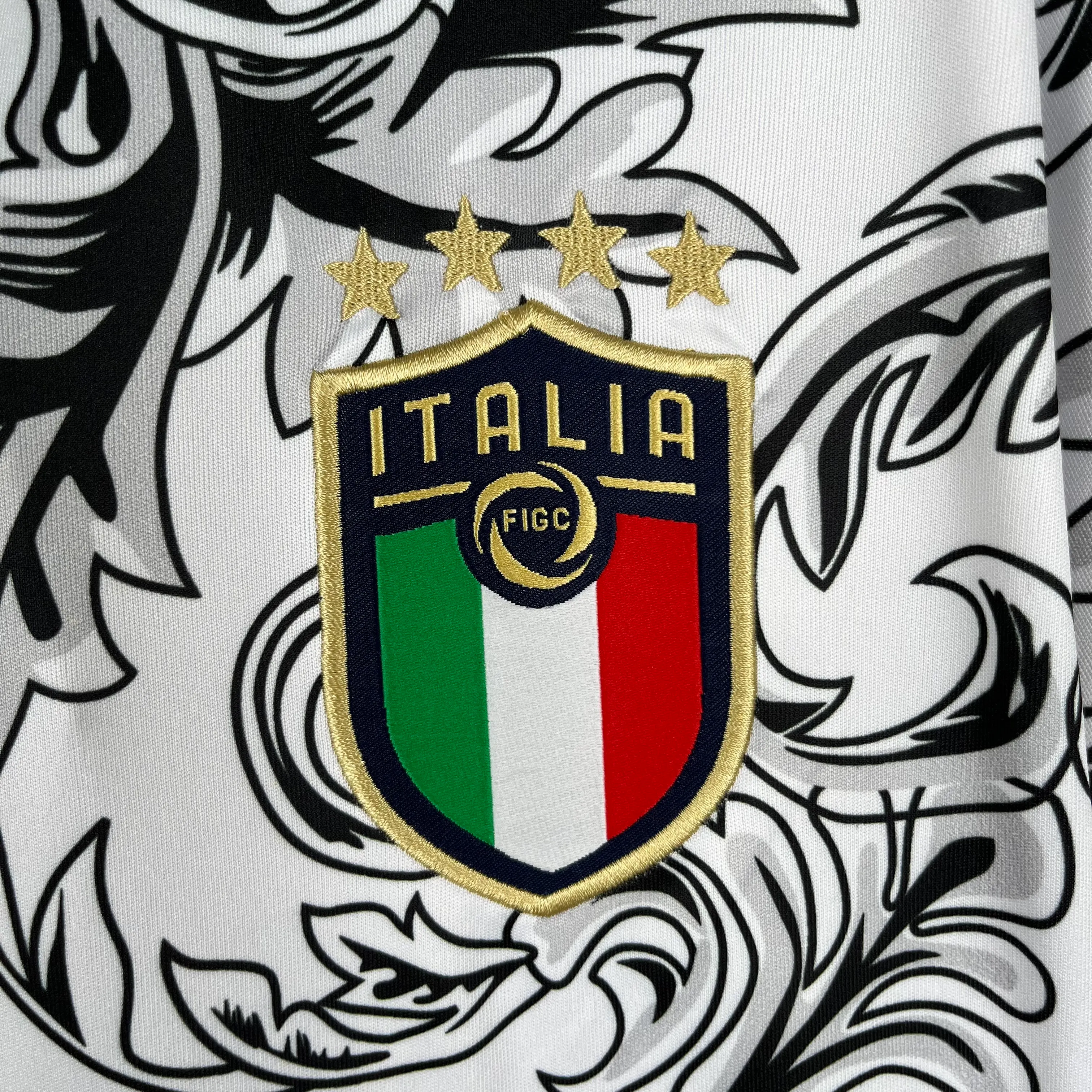 2024-2025 Italy Special Edition White Soccer Shirt — view 5
