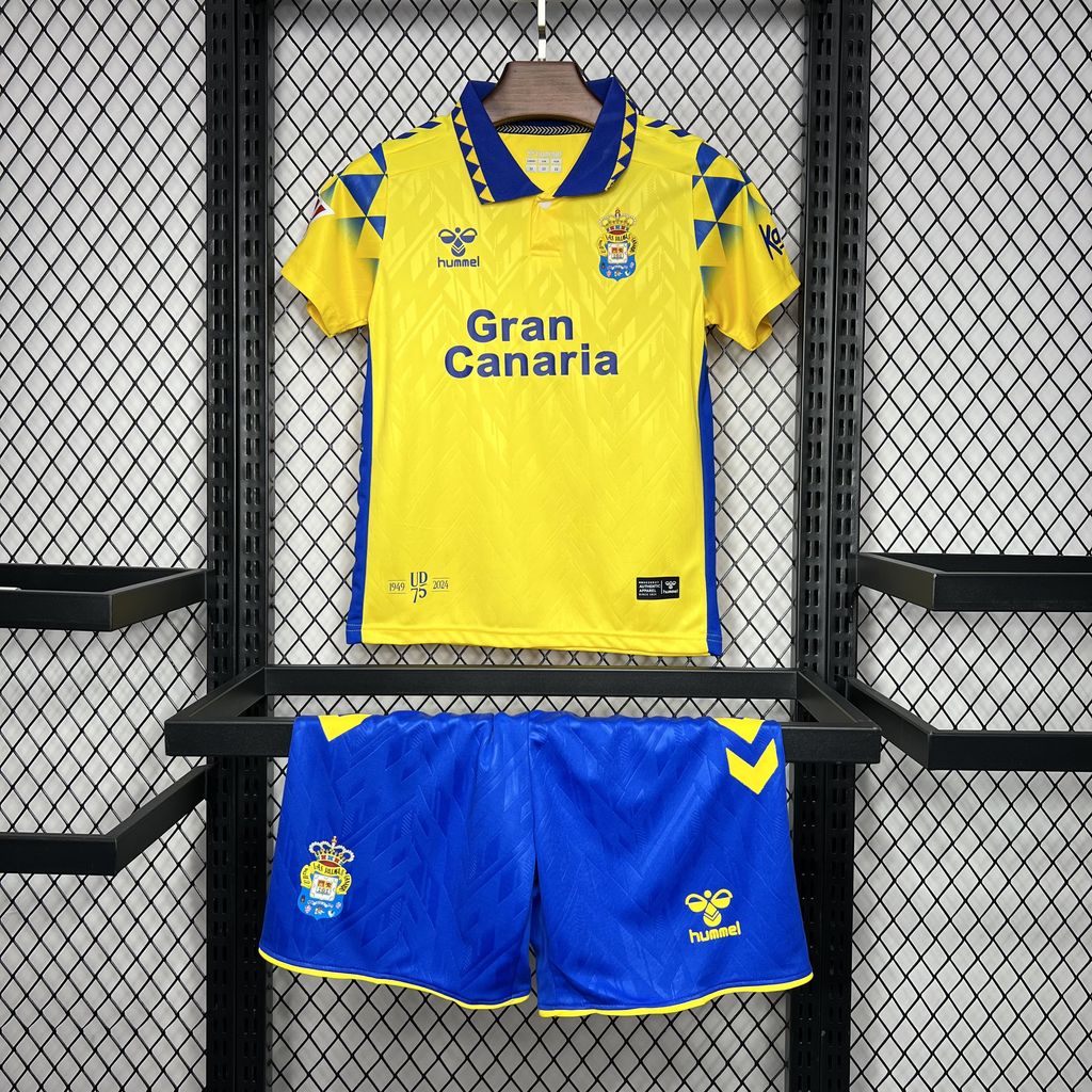2024/2025 Maillot Domicile UD Las Palmas Football Taille Enfant Qualité Thaï