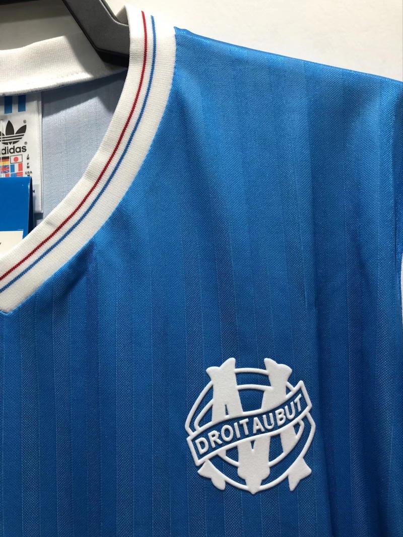 1990 Retro Olympique de Marseille Away Football Jersey AAA fan-grade — view 4