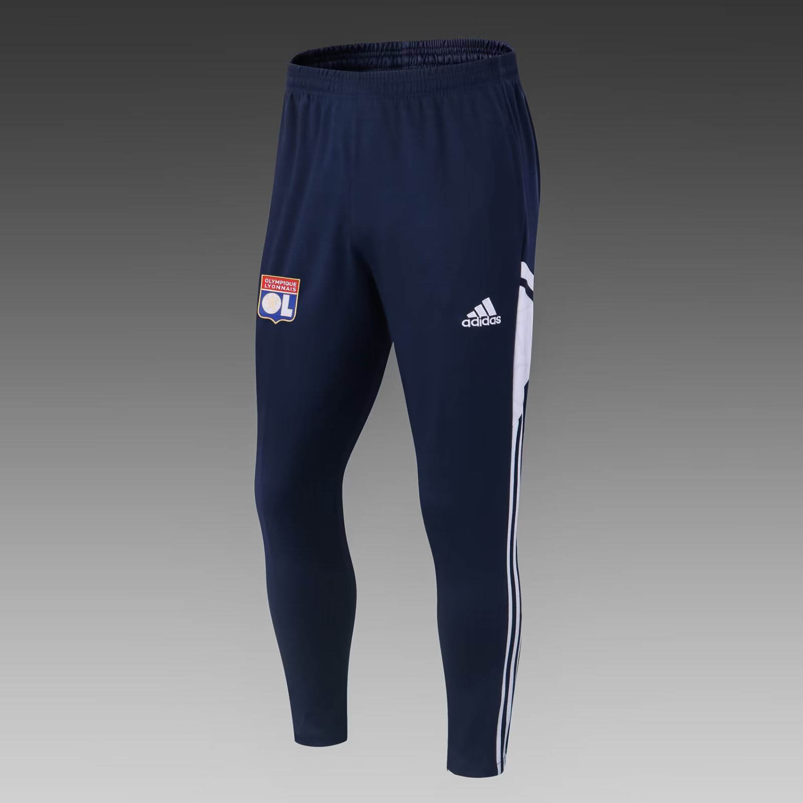 2022/2023 Lyonnais Half-Pull Training Suit Pink Football Shirt Set — view 5