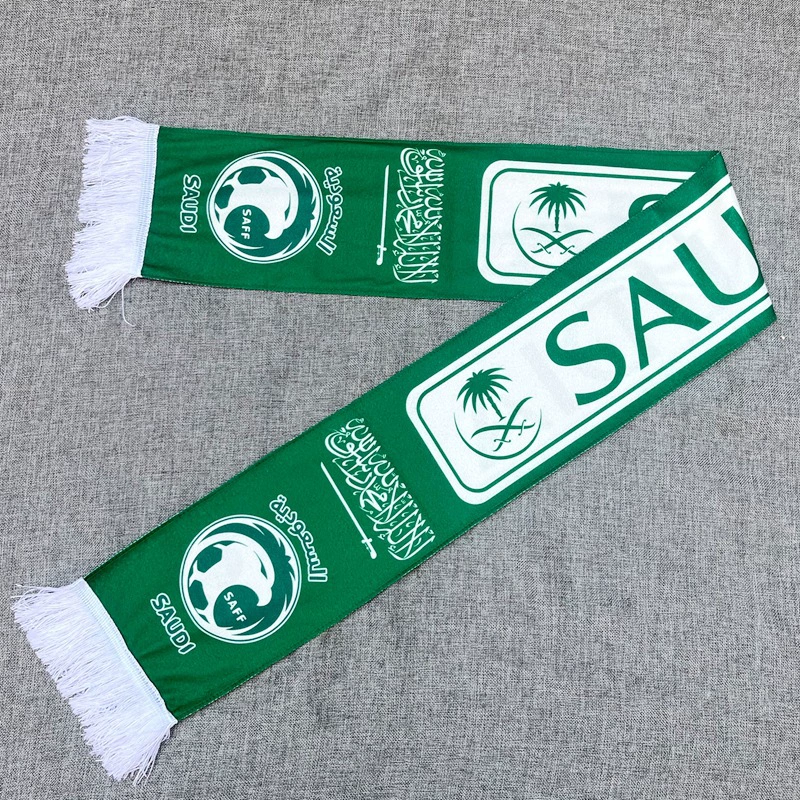 Cachecol Torcedor Arábia Saudita Copa 2026