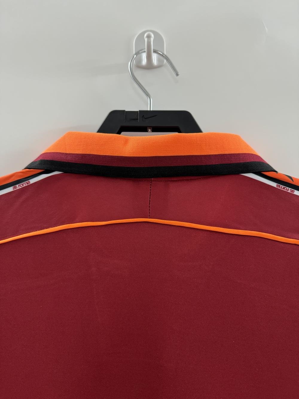 1998-1999 Retro Roma Home Soccer Jersey AAA fan-grade — view 4
