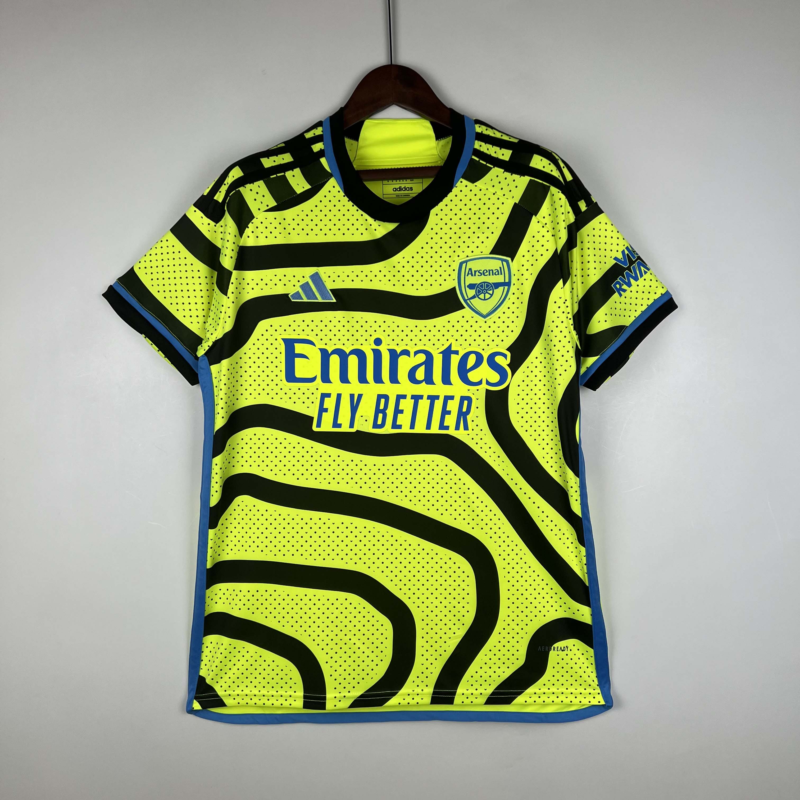 2023/2024 Arsenal Away Soccer Jersey — main view