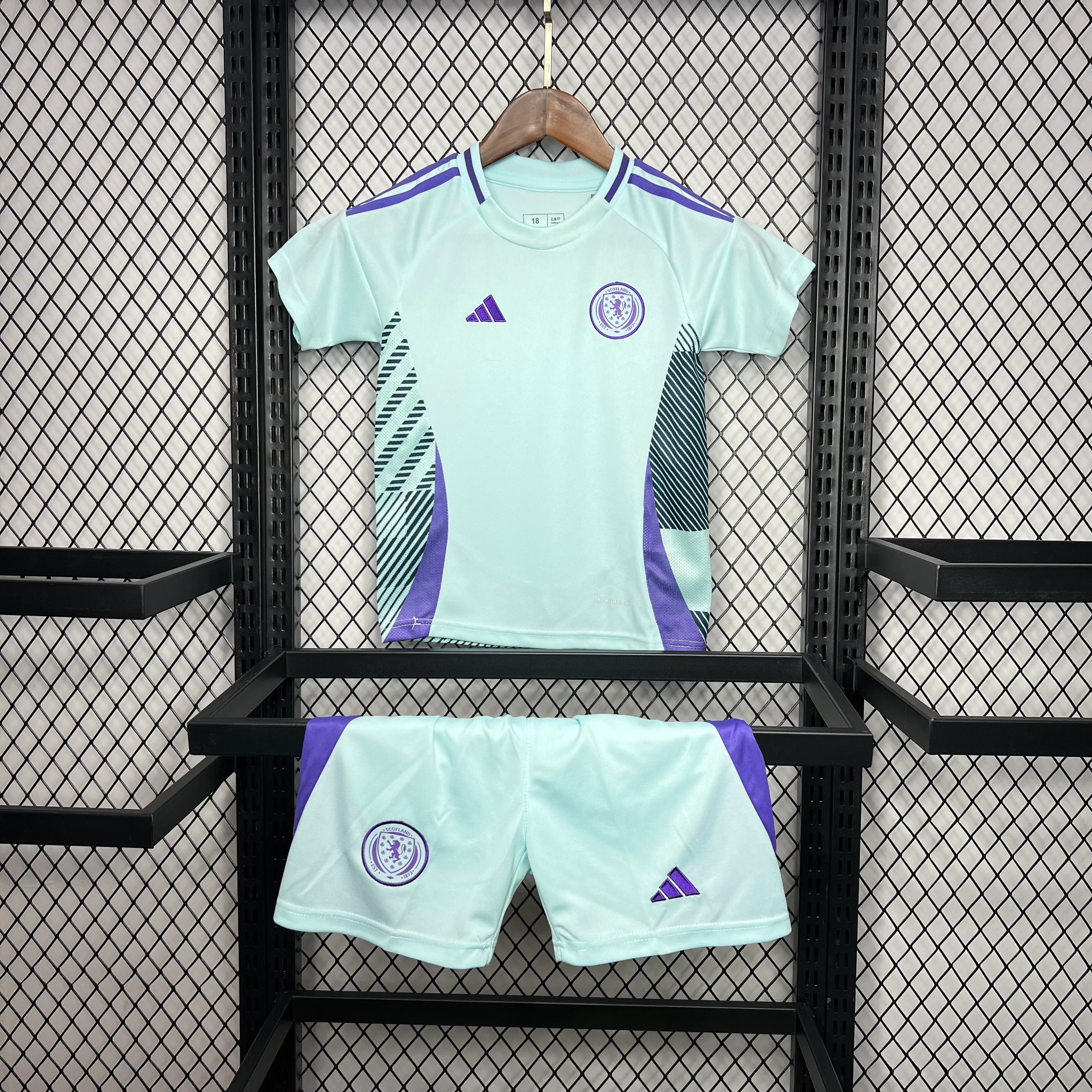 2024-2025 Scotland National Team Away Football Shirt AAA fan-grade Kids Size