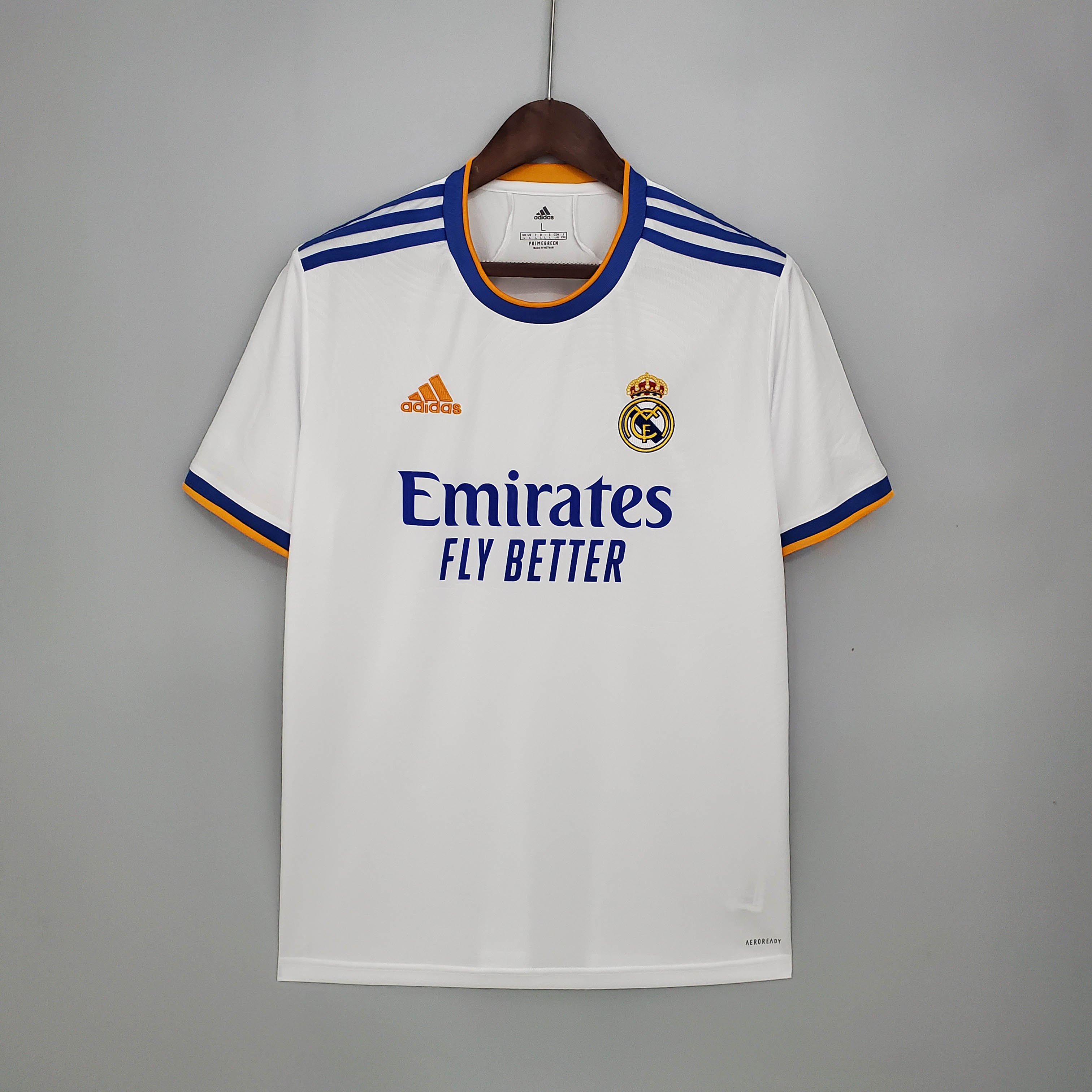 2021/2022 Real Madrid Football Shirt Home — main view