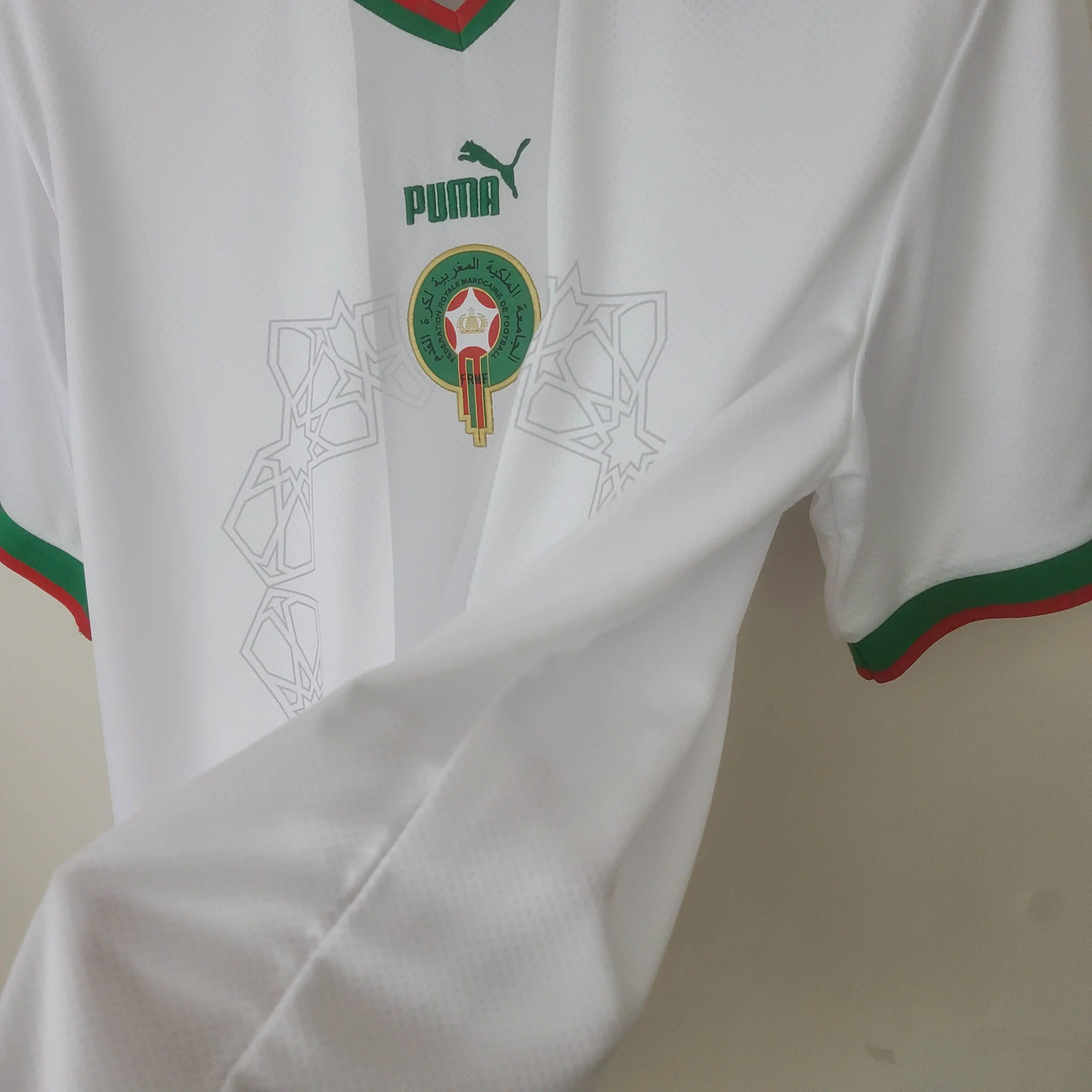 2022 FIFA World Cup Morocco National Team Away Shirt — view 5