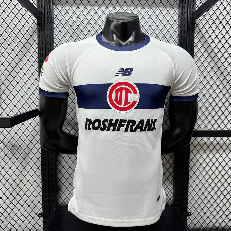 2026/2027 Player Version Deportivo Toluca Away Football Jersey 1:1 Thai Quality