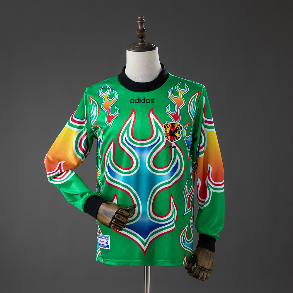 1998 Retro Japan Goalkeeper Long Sleeve Football Jersey AAA fan-grade