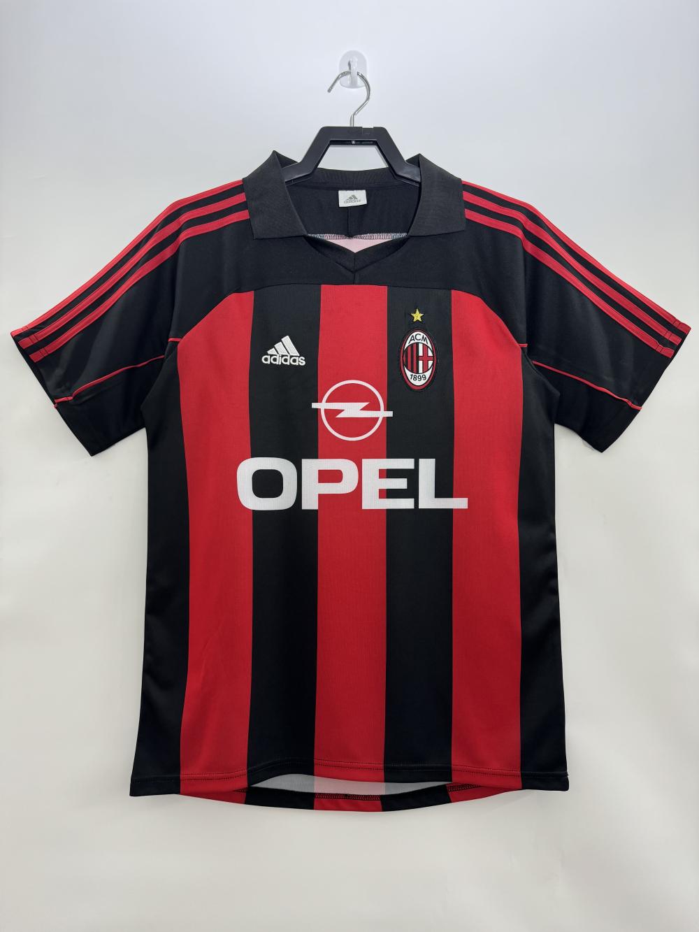 2000/2002 Retro AC Milan Home Football Shirt AAA fan-grade