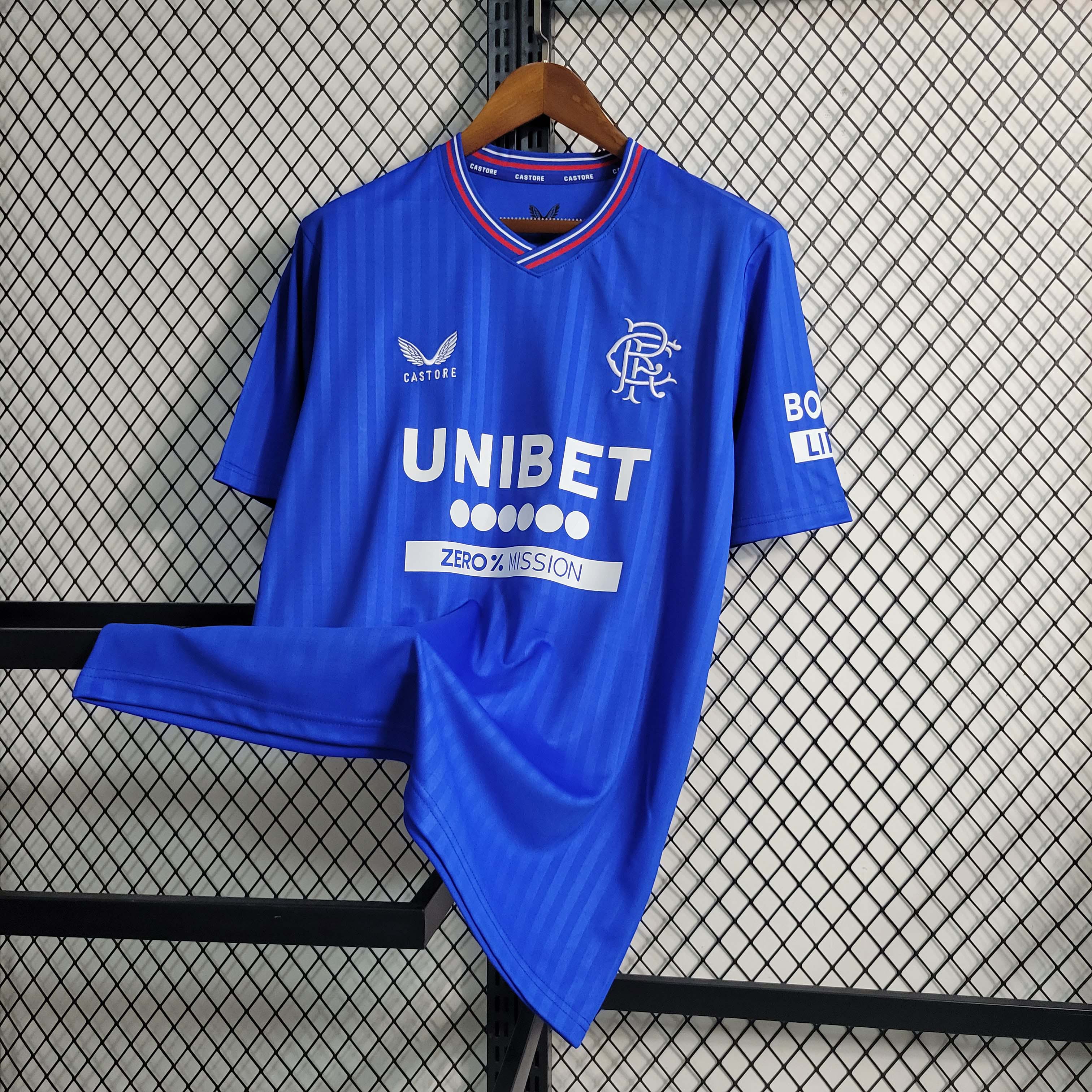 Camiseta de Fútbol Local Rangers 2023/2024 Calidad Thai — view 3