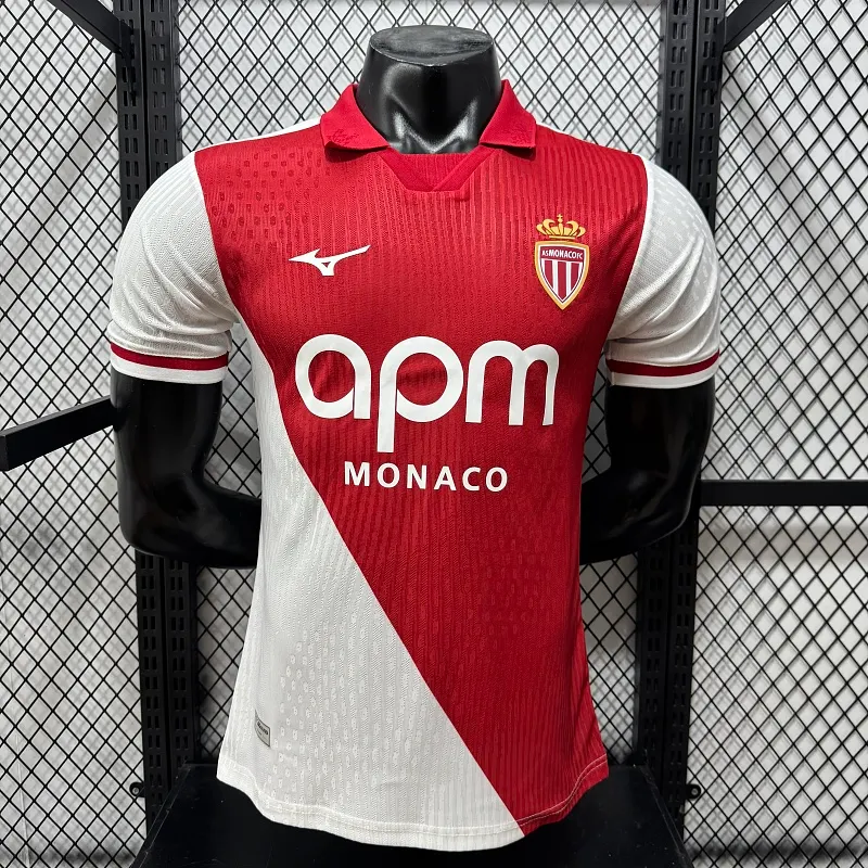 2026/2027 Player Version AS Monaco Home Football Shirt 1:1 Thai Quality