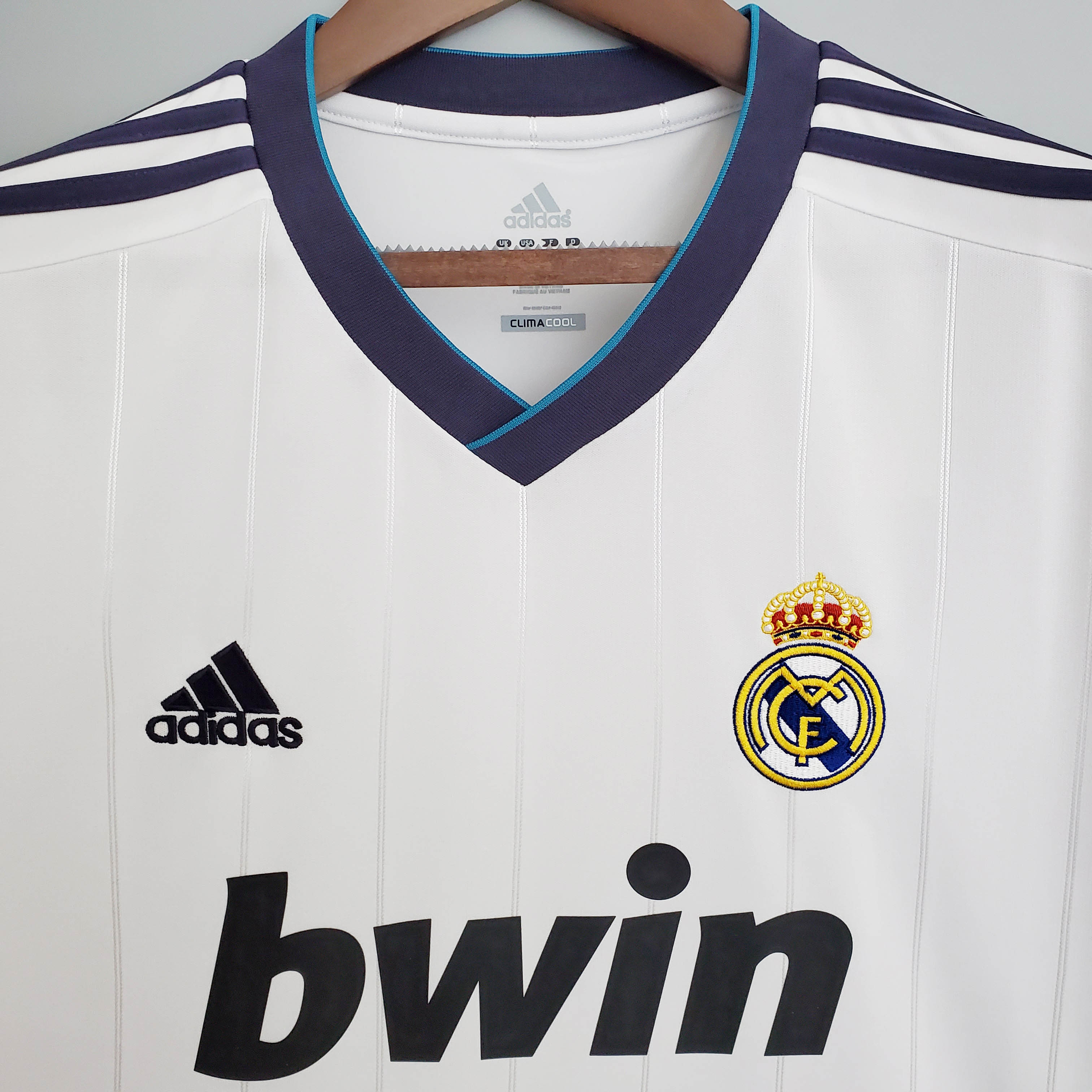 2012/2013 Retro Real Madrid Home — view 3