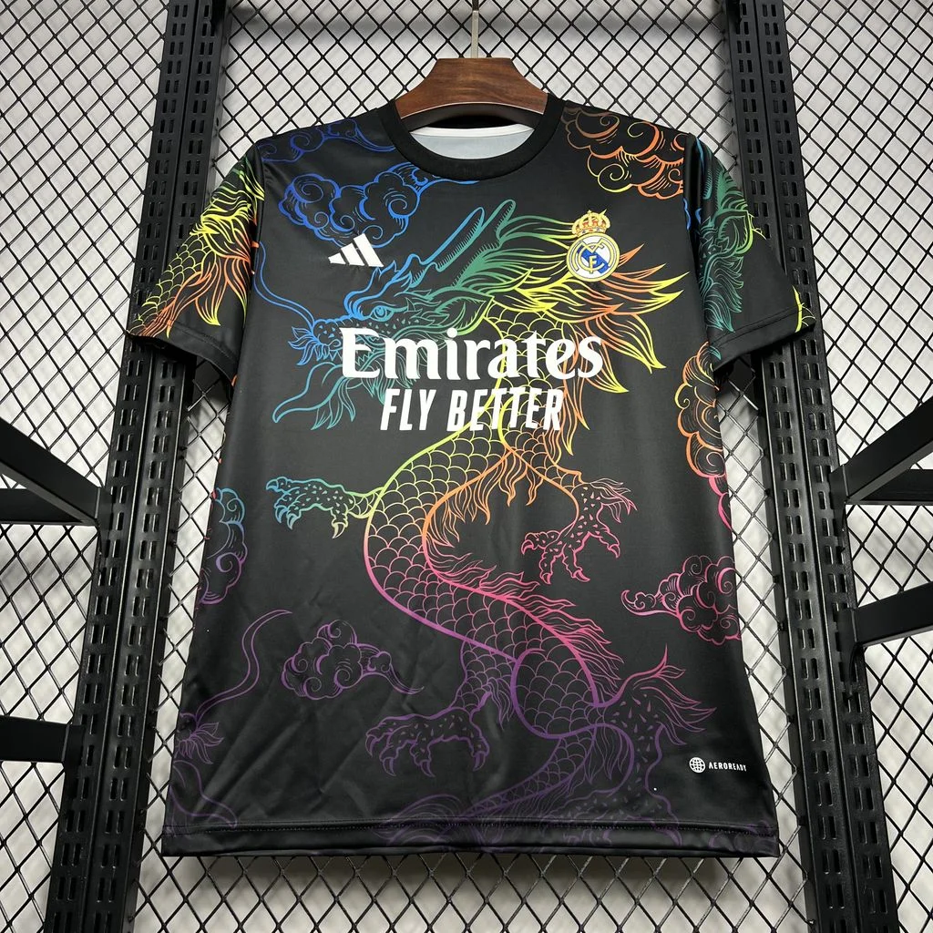 2024/2025 Real Madrid Black Cailong Special Edition Jersey — view 4