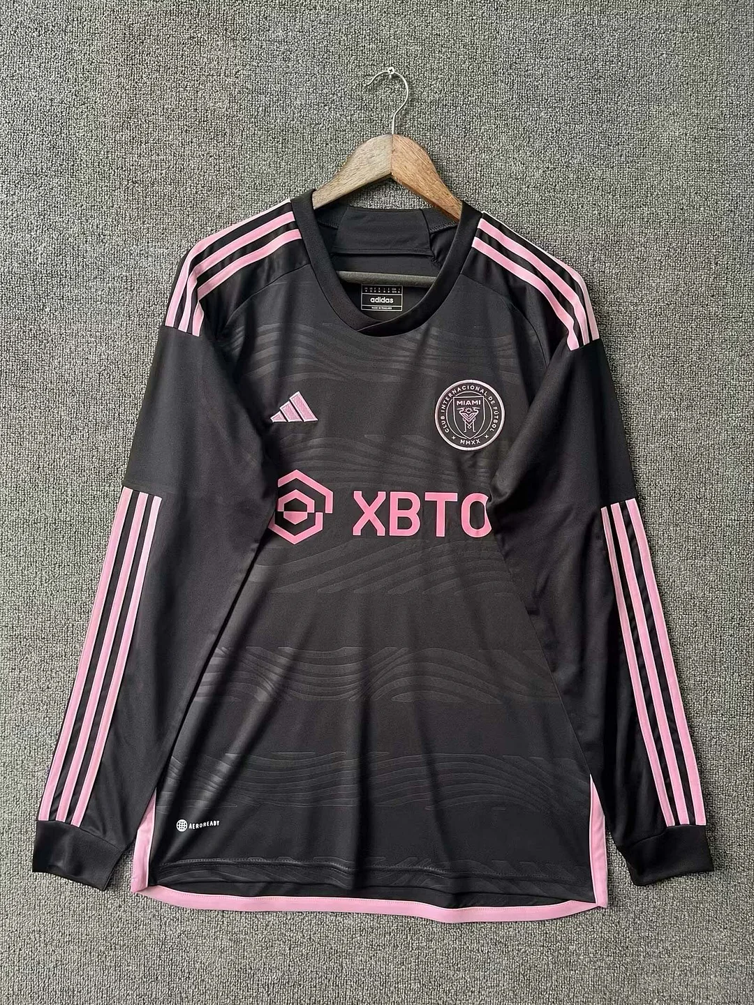 2023/2024 Long Sleeve Inter Miami Away Soccer Jersey AAA fan-grade