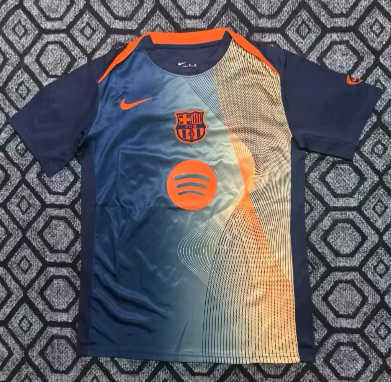 2025/2026 Camiseta de Fútbol Entrenamiento Barcelona Calidad Tailandesa