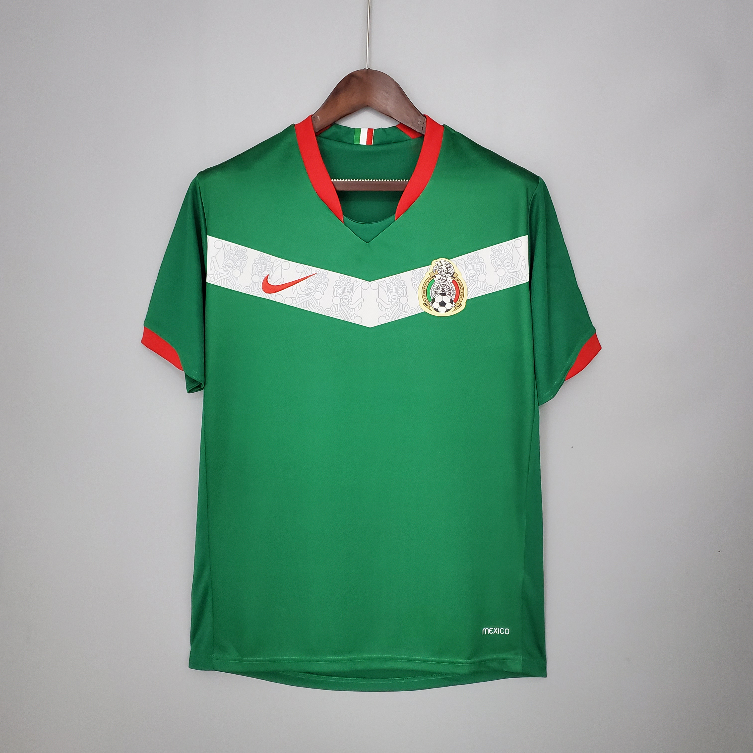 2006 Retro Mexiko Nationalmannschaft Heimtrikot AAA Fan-Qualität — main view