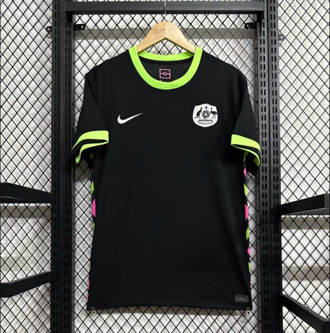 Camisa de Futebol Away Austrália AAA qualidade fã 2025