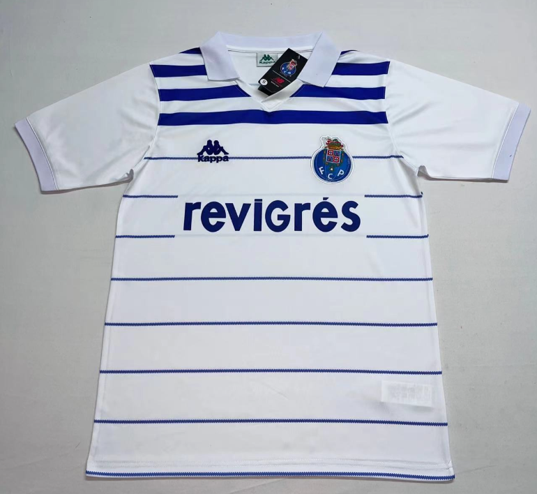 1985/1986 Retro Porto Away Football Shirt 1:1 Thai Quality