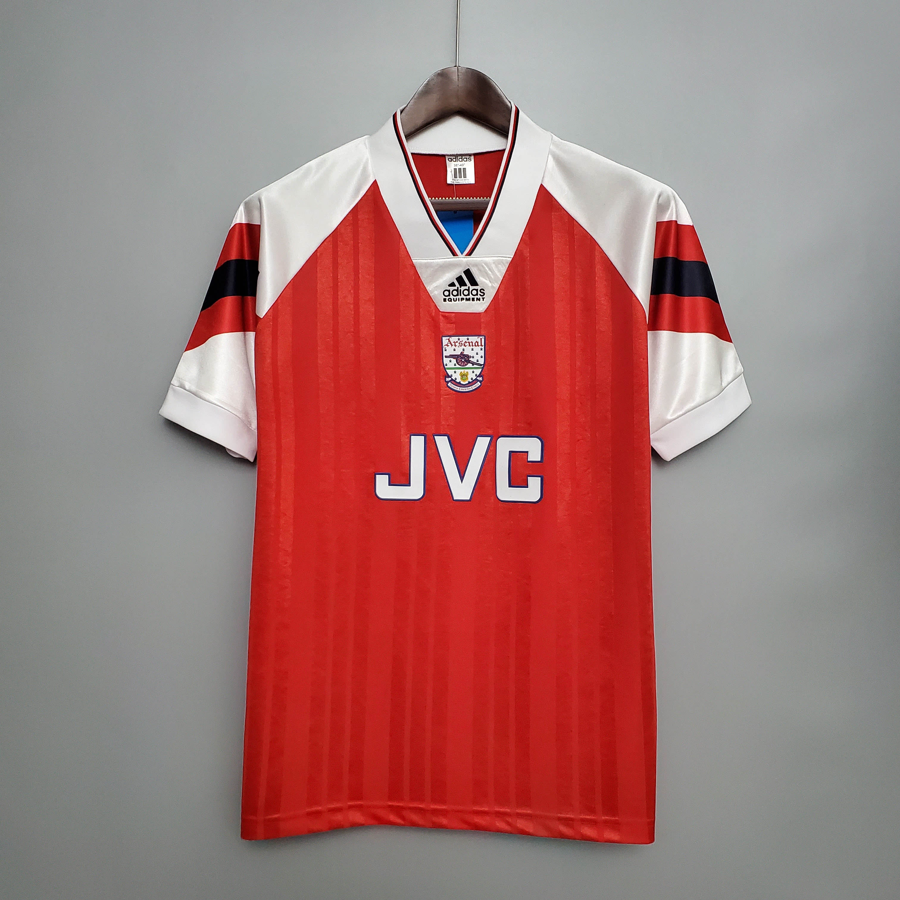 Camisa de Futebol Retro Arsenal Home 1992/1993 Qualidade Tailandesa