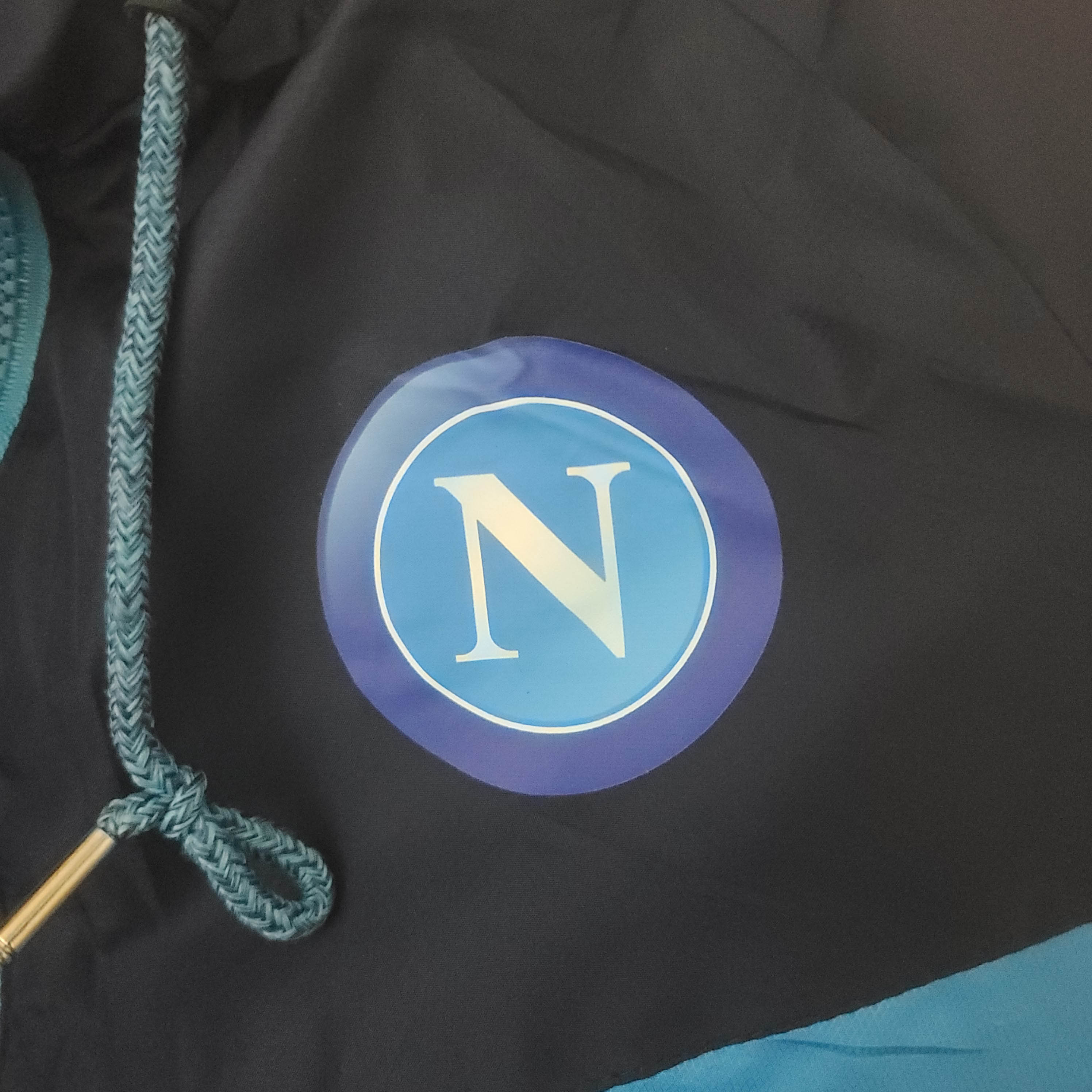 2022/2023 Napoli Windbreaker Blue — view 4