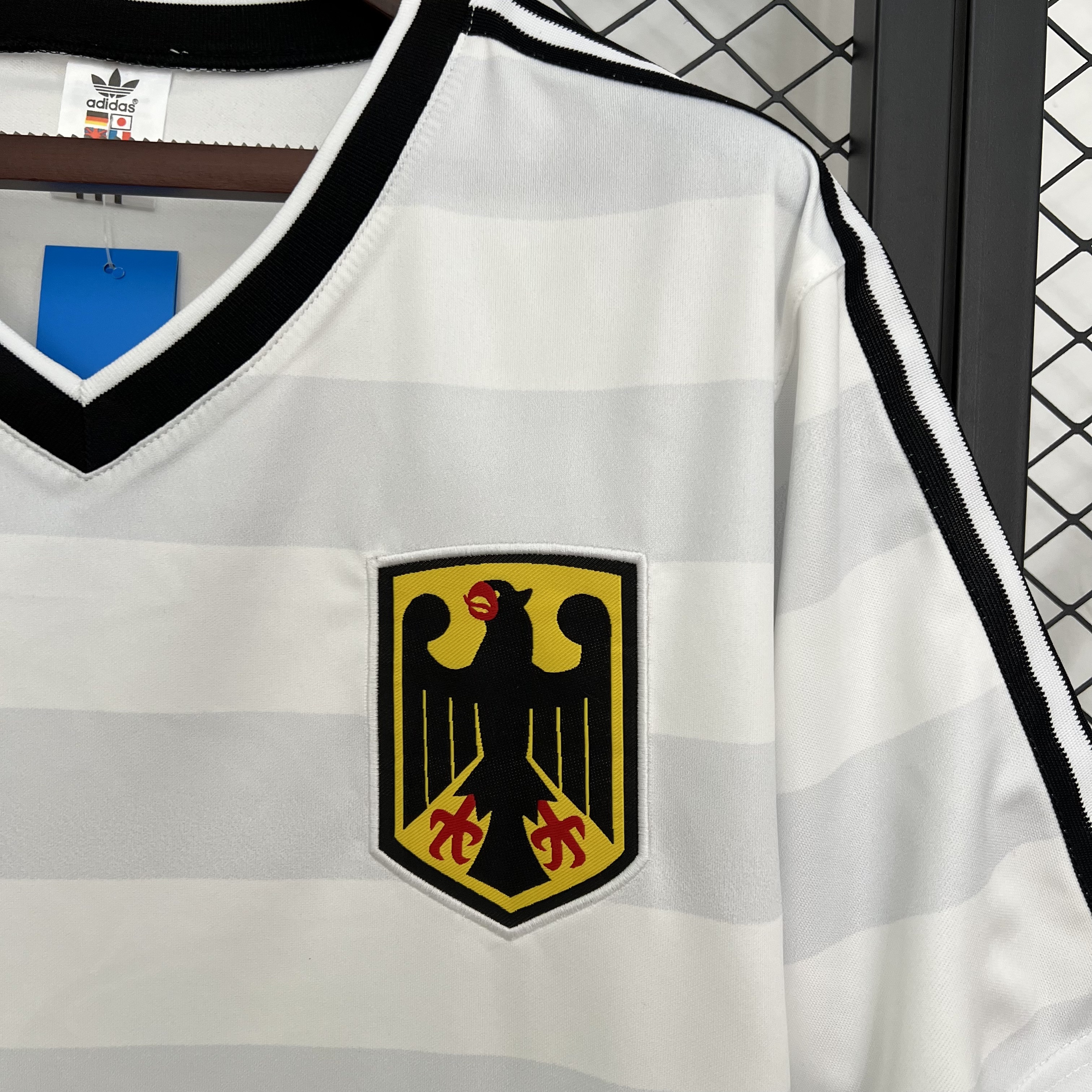Camiseta Visitante Retro 1984 Alemania — view 3