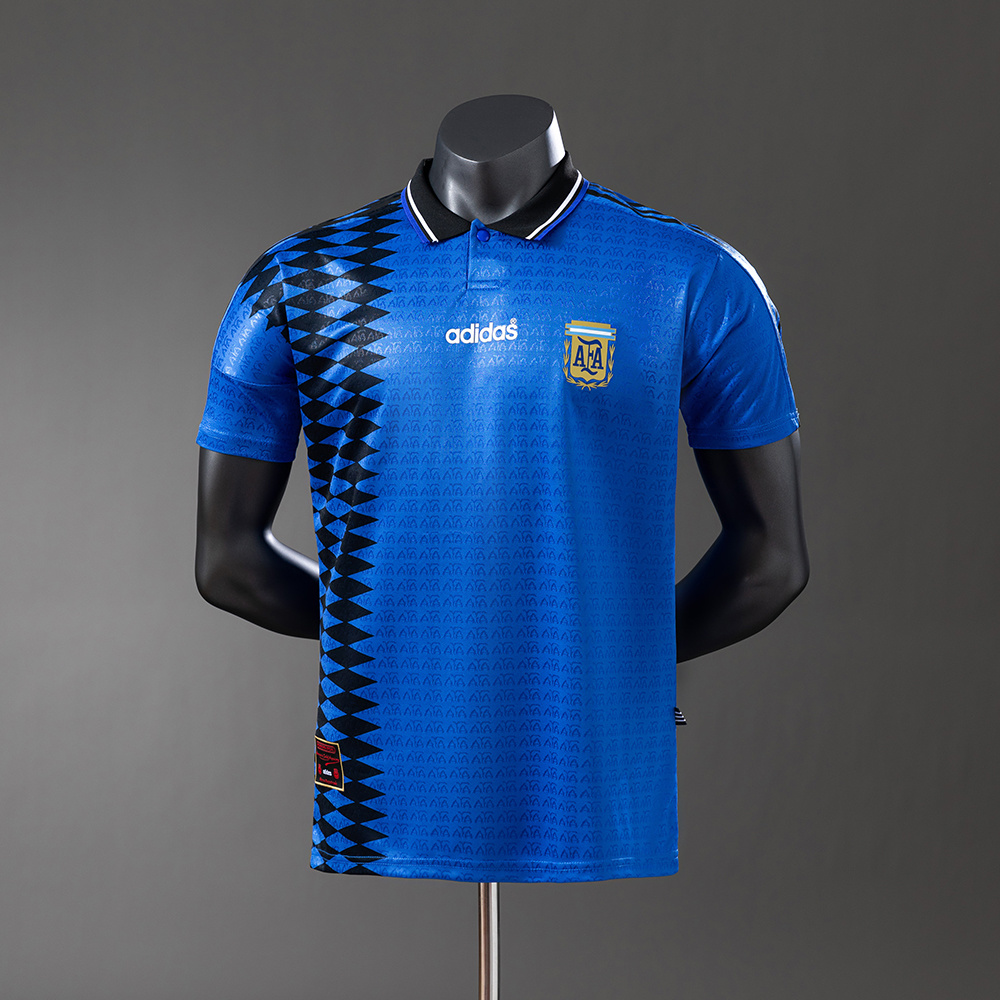 Camiseta Retro 1994 Versión Jugador Argentina Away AAA calidad fan