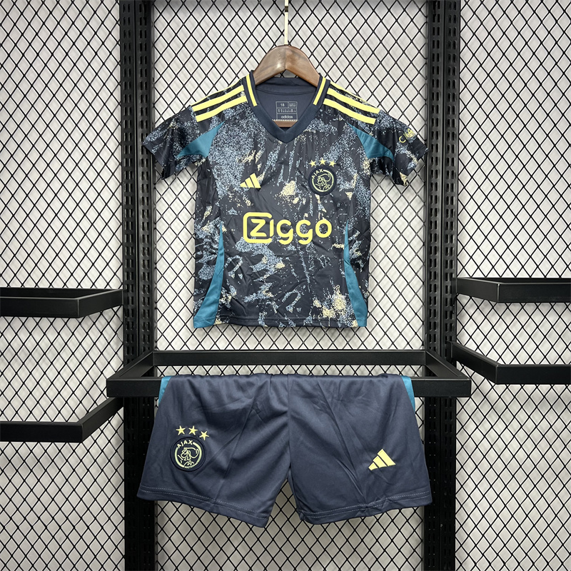 2024/2025 Ajax Away Football Shirt AAA fan-grade Kids Size