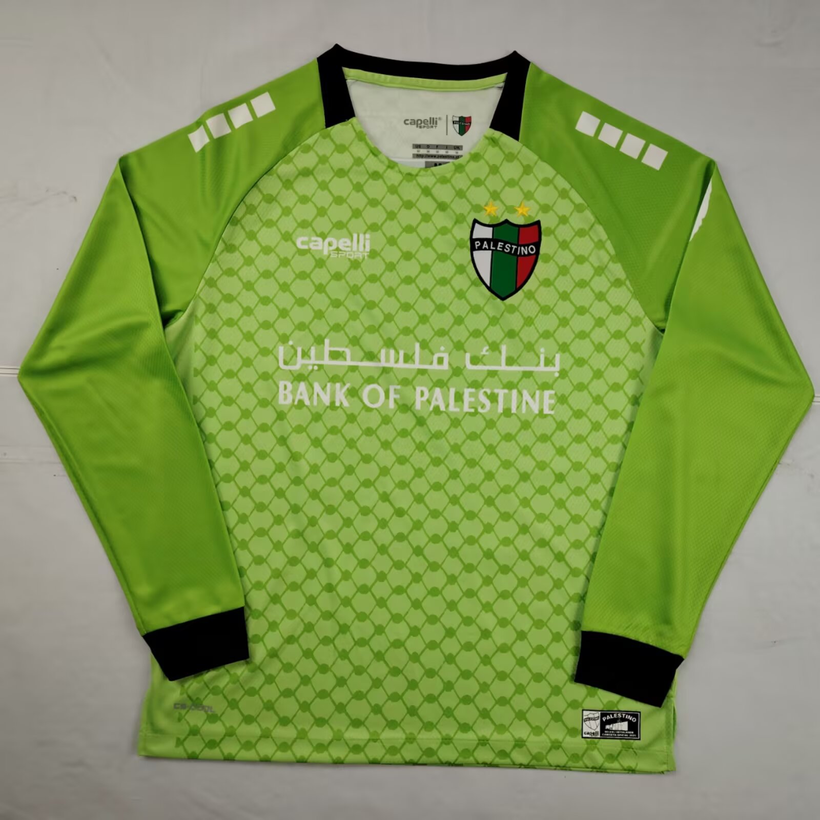 2025/2026 Long Sleeve Palestine Light green Football Shirt AAA fan-grade