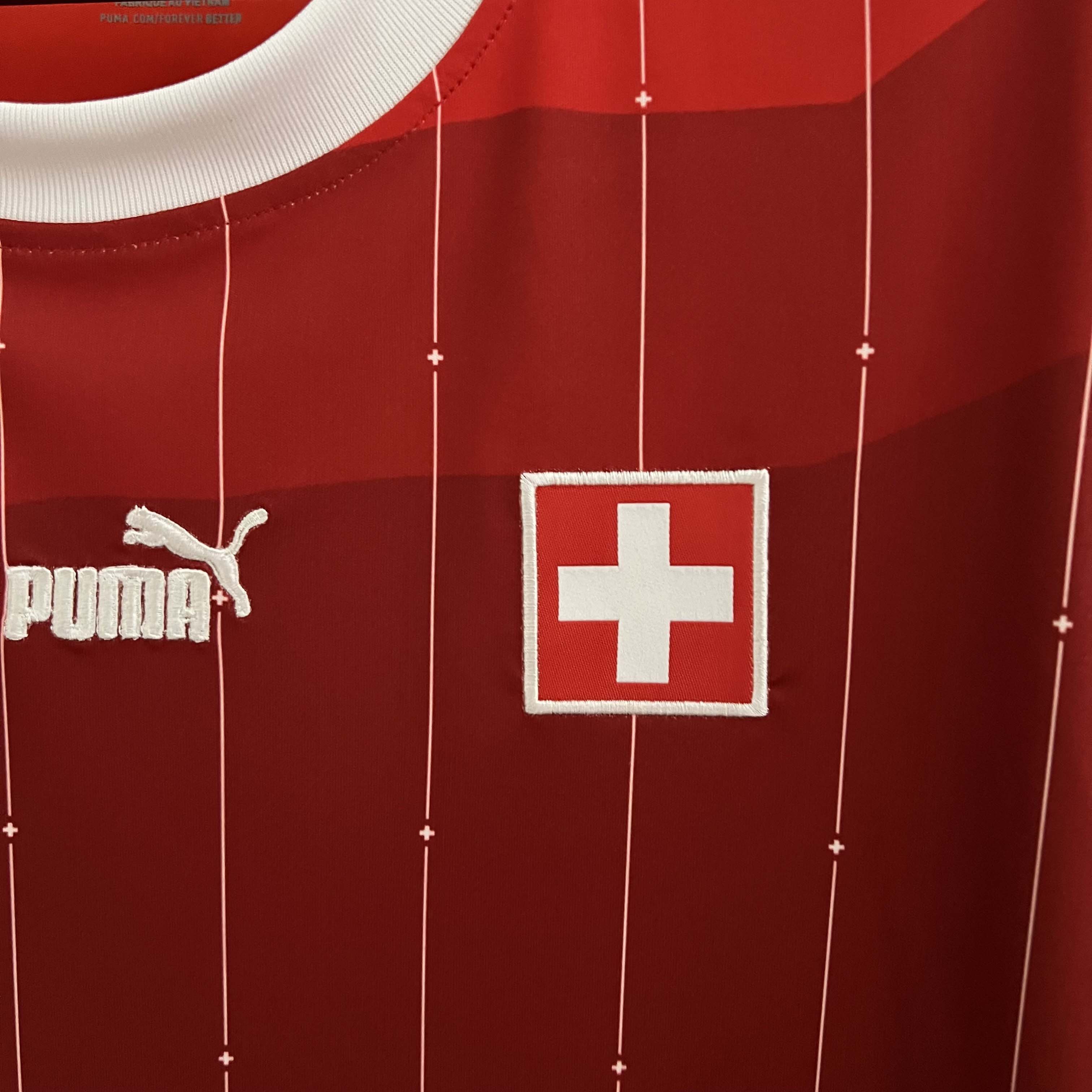 2023 Switzerland Home Football Shirt AAA fan-grade — view 6