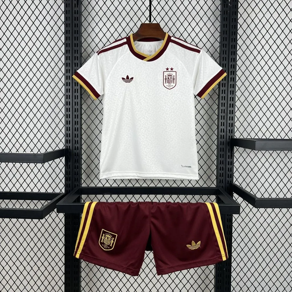 2026 Spain Away Football Shirt 1:1 Thai Quality Kids Size