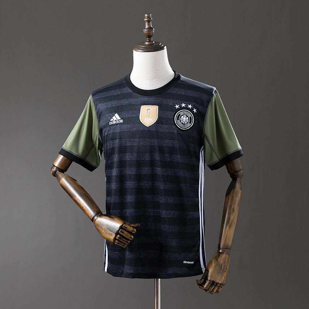 2016 Retro Soccer Jersey Germany Away