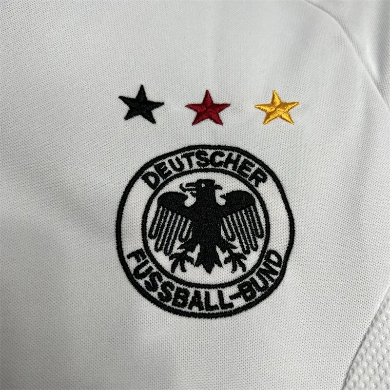 2002 Retro Germany Home Soccer Jersey AAA fan-grade — view 6