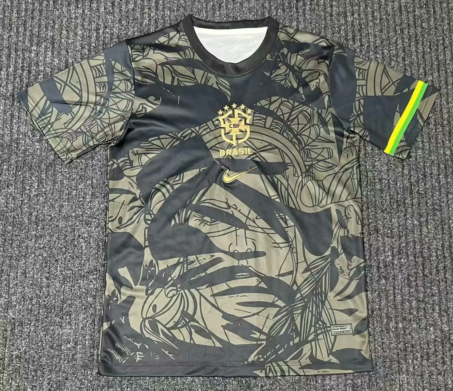 2024/2025 Brazil Training clothes Football Shirt AAA fan-grade