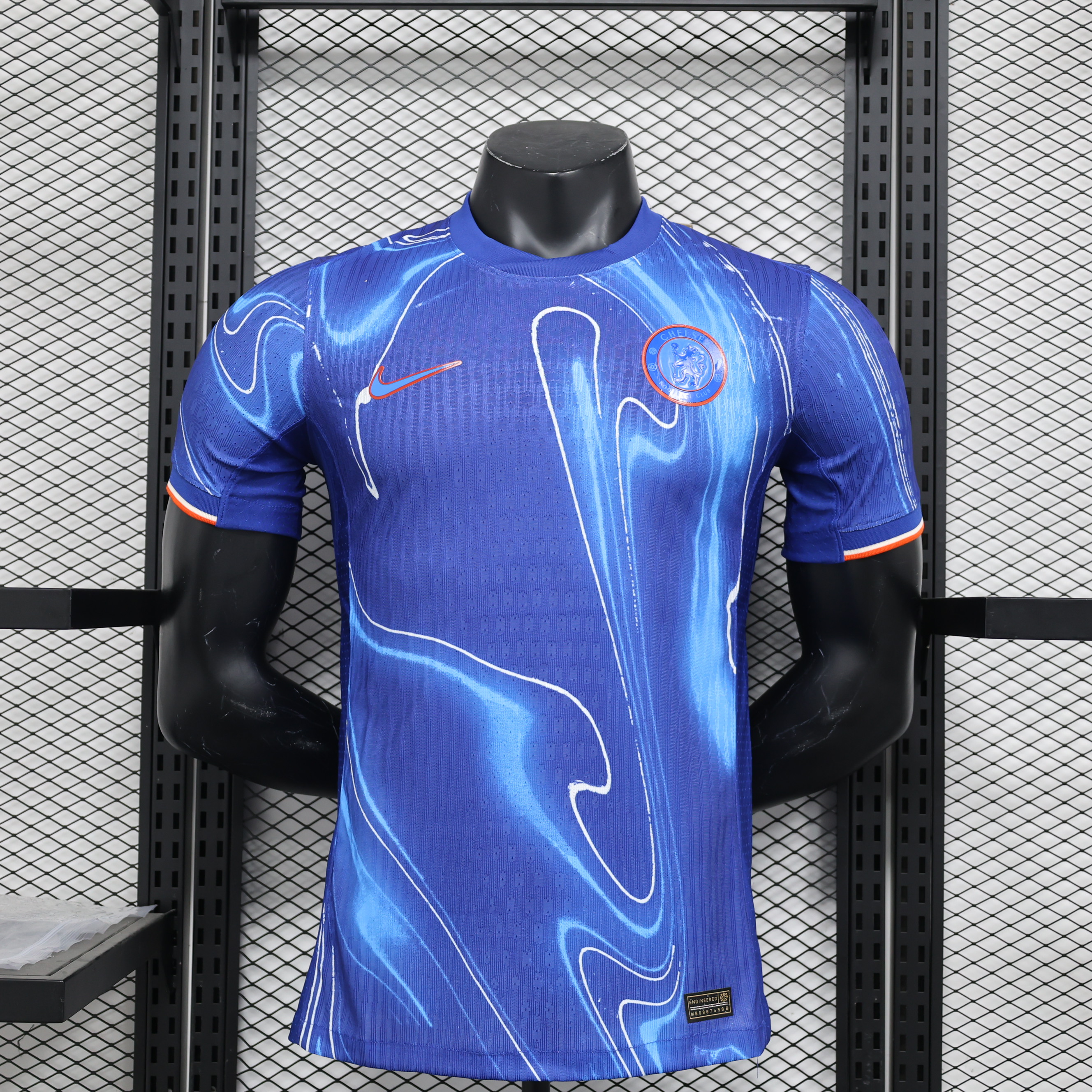 2024/2025 Spielerversion Chelsea Heim Fußballtrikot Kein Sponsor AAA fan-gradät