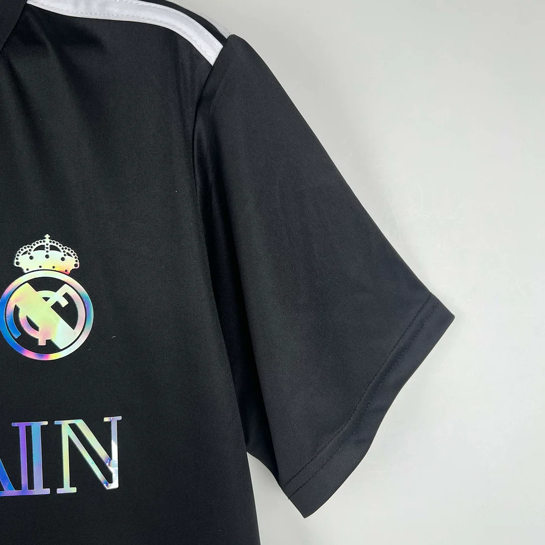 2023-2024 Real Madrid Special Edition Black Football Shirt — view 8