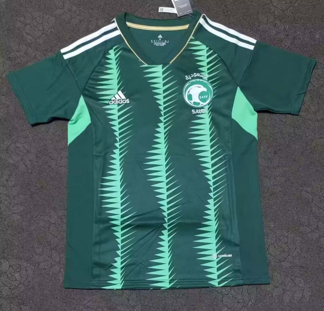 2023 Saudi Arabia Home Football Shirt AAA fan-grade — main view