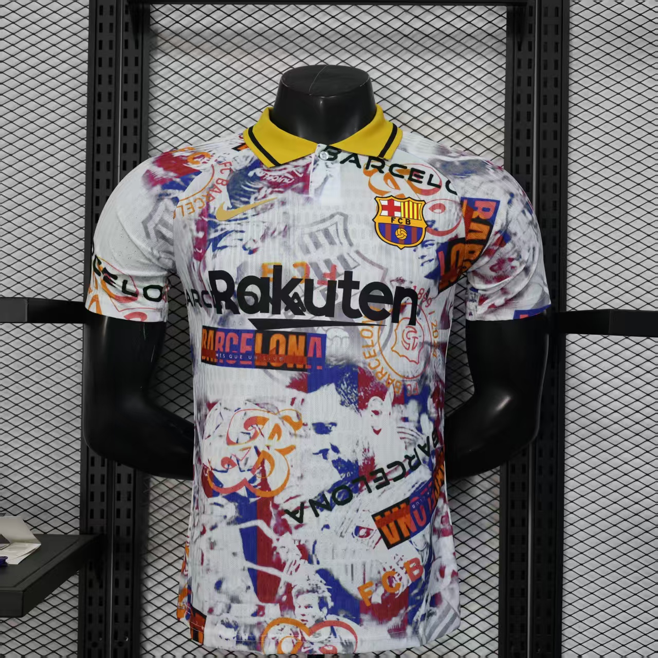 2025/2026 Player Version Barcelona Messi Co-branded version Football Jersey AAA fan-grade