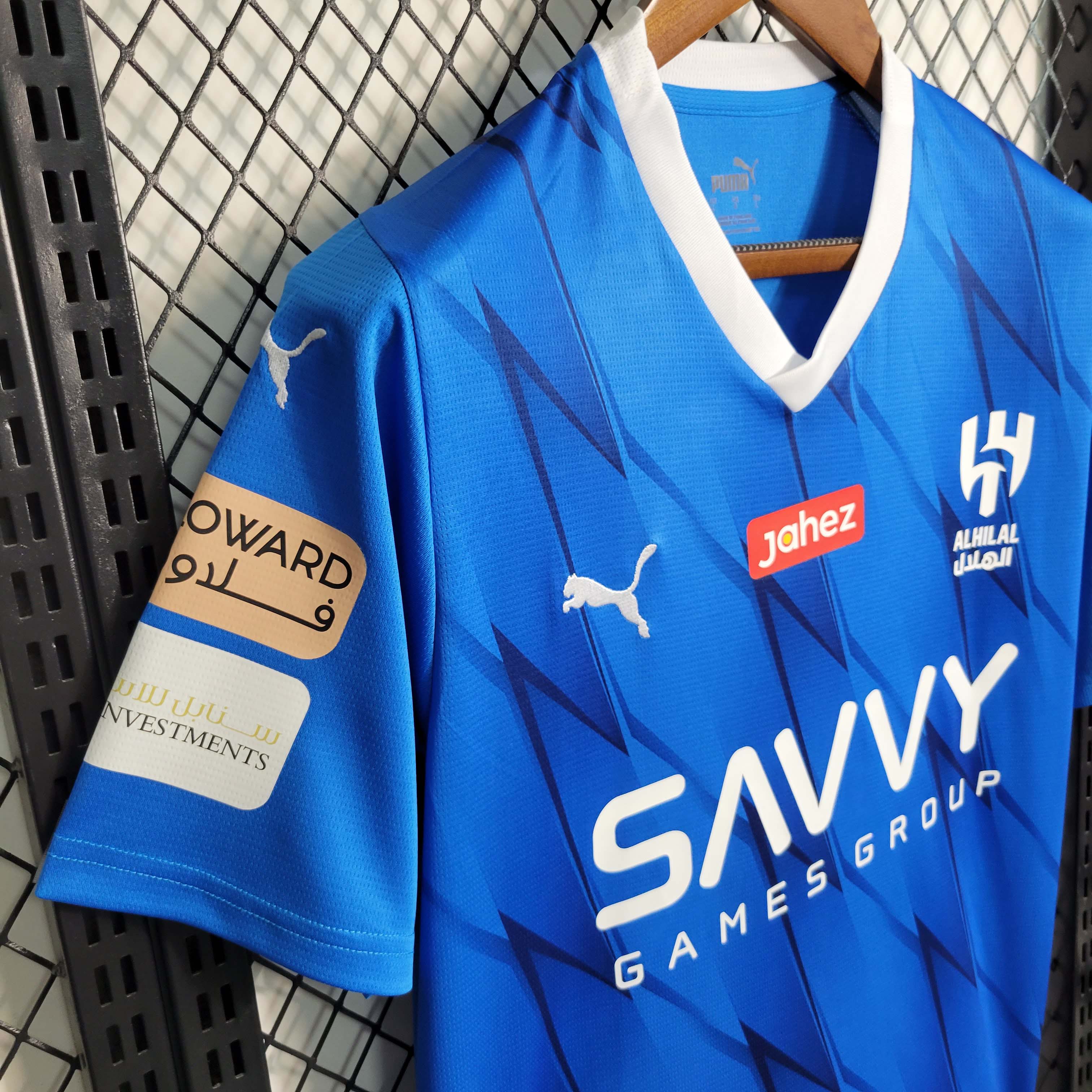 2023/2024 Al-Hilal Saudi Home Football Shirt — view 8