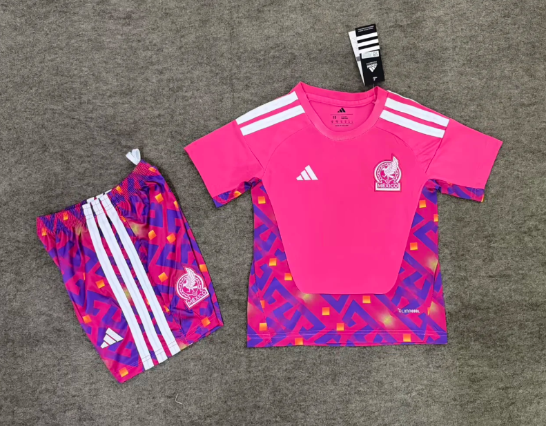 2025/2026 Mexiko Torwart Fußballtrikot Thai-Qualität Kindergröße