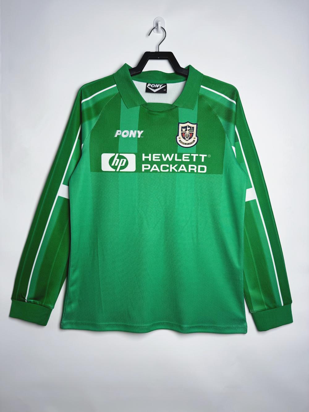 1997-1999 Retro Long Sleeve Tottenham Hotspur Away Football Shirt AAA fan-grade