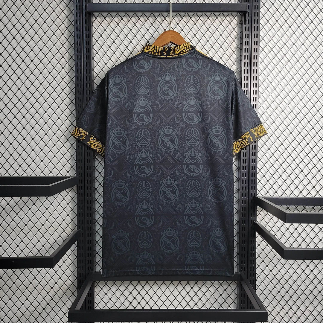 2023/2024 Real Madrid Concept Edition Black Shirt — view 2