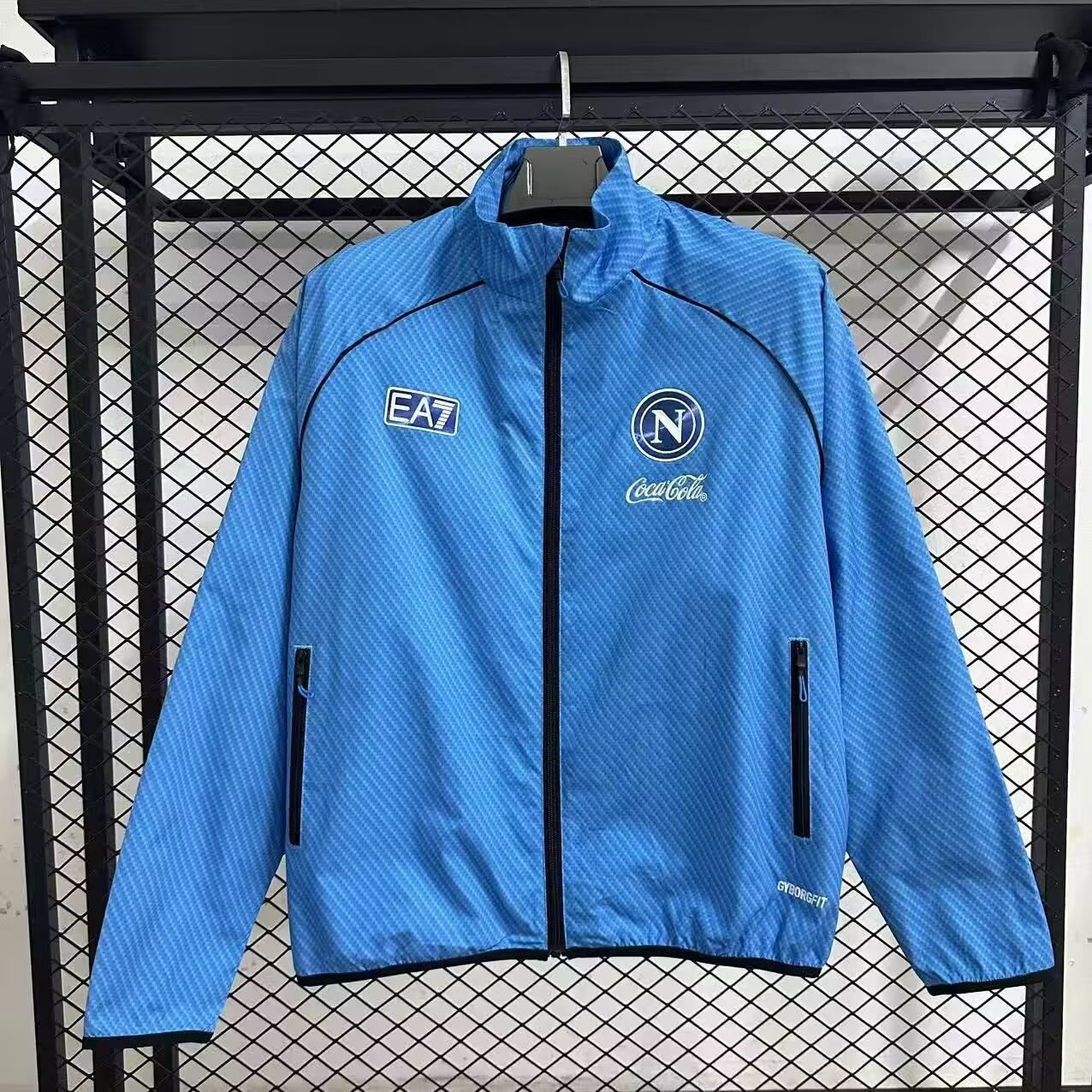 2025/2026 Napoli Coupe-vent Bleu Maillot de football 1:1 Qualité thaïlandaise