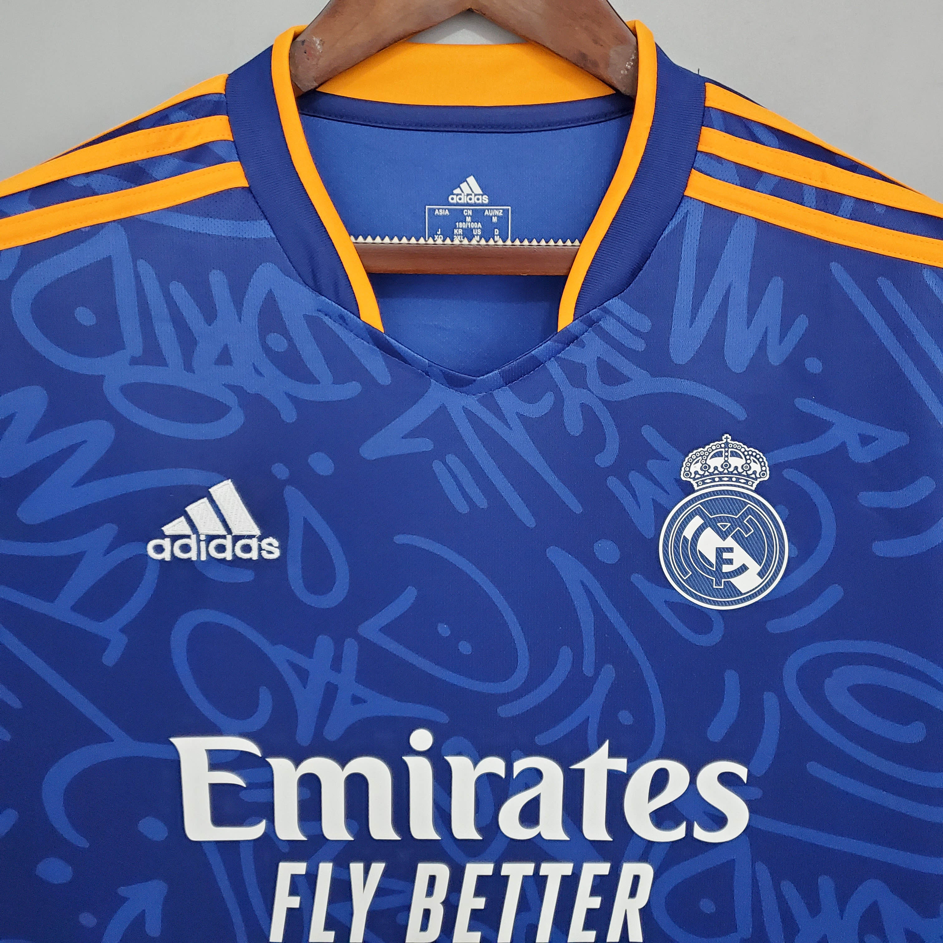 2021/2022 Real Madrid Football Shirt Away — view 3