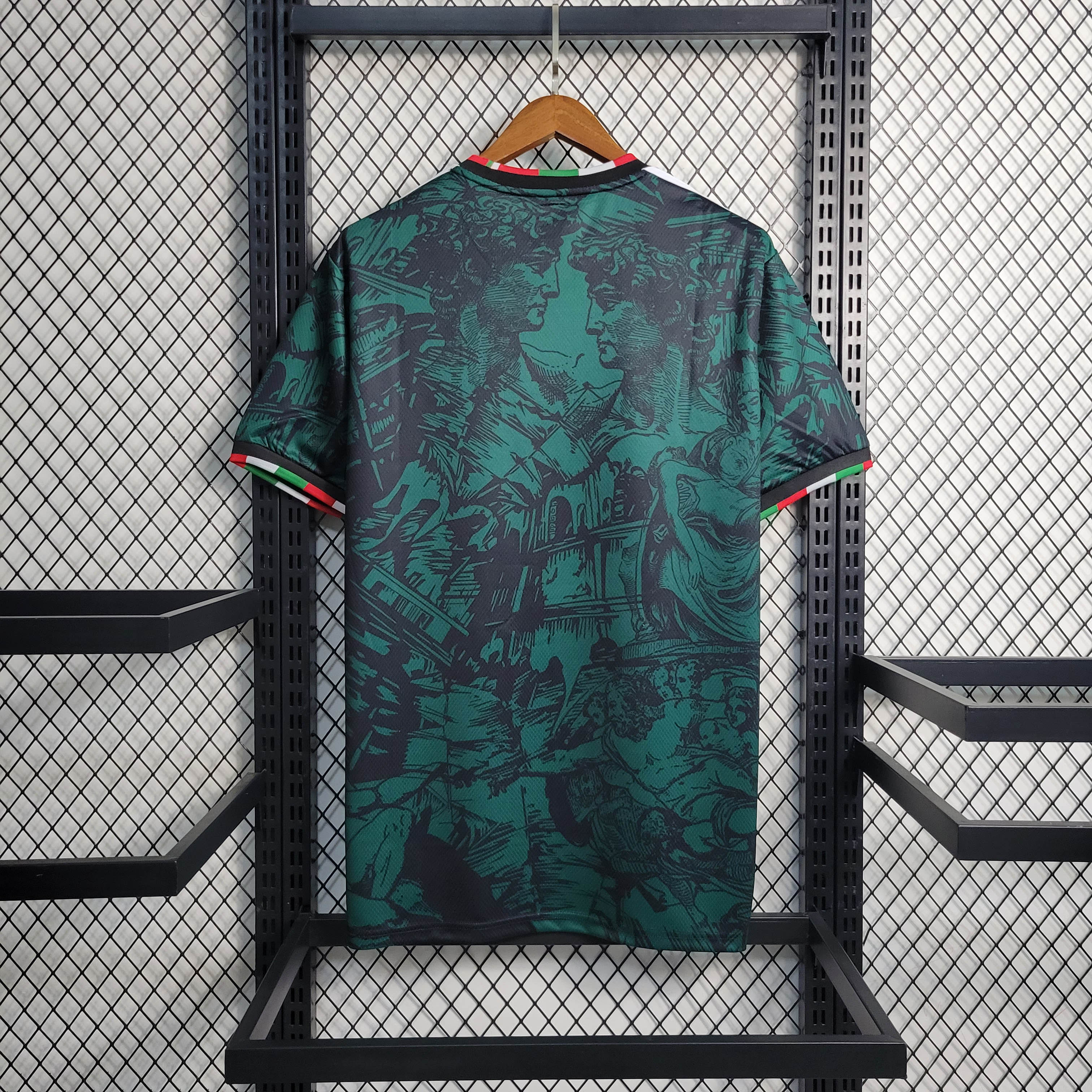 2023 Italy Special Edition Green Soccer Shirt — view 2