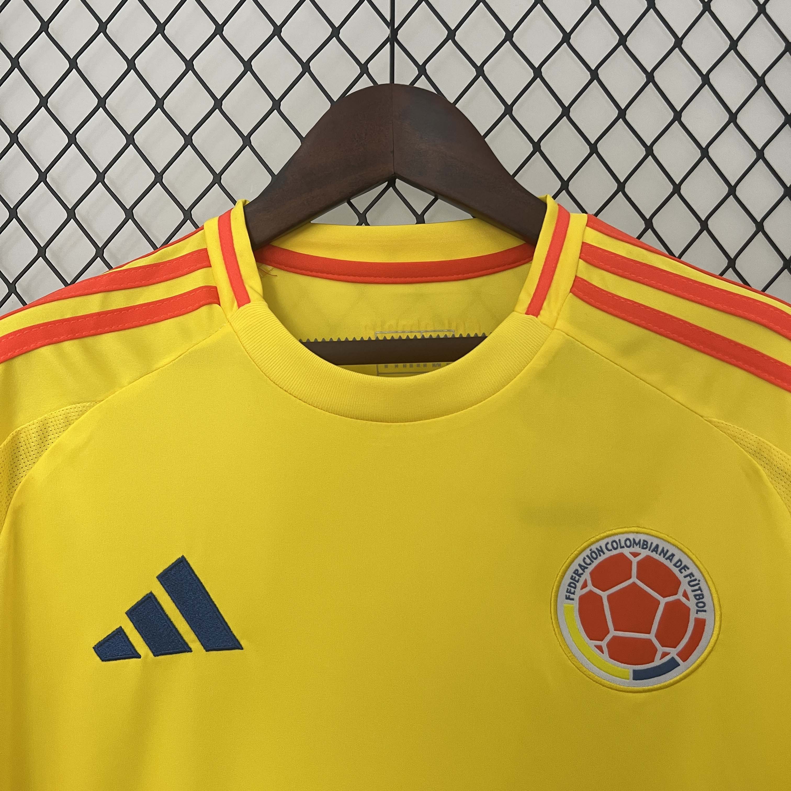 2024 Kolumbien Heim-Fußballtrikot AAA Fan-Qualität — view 3