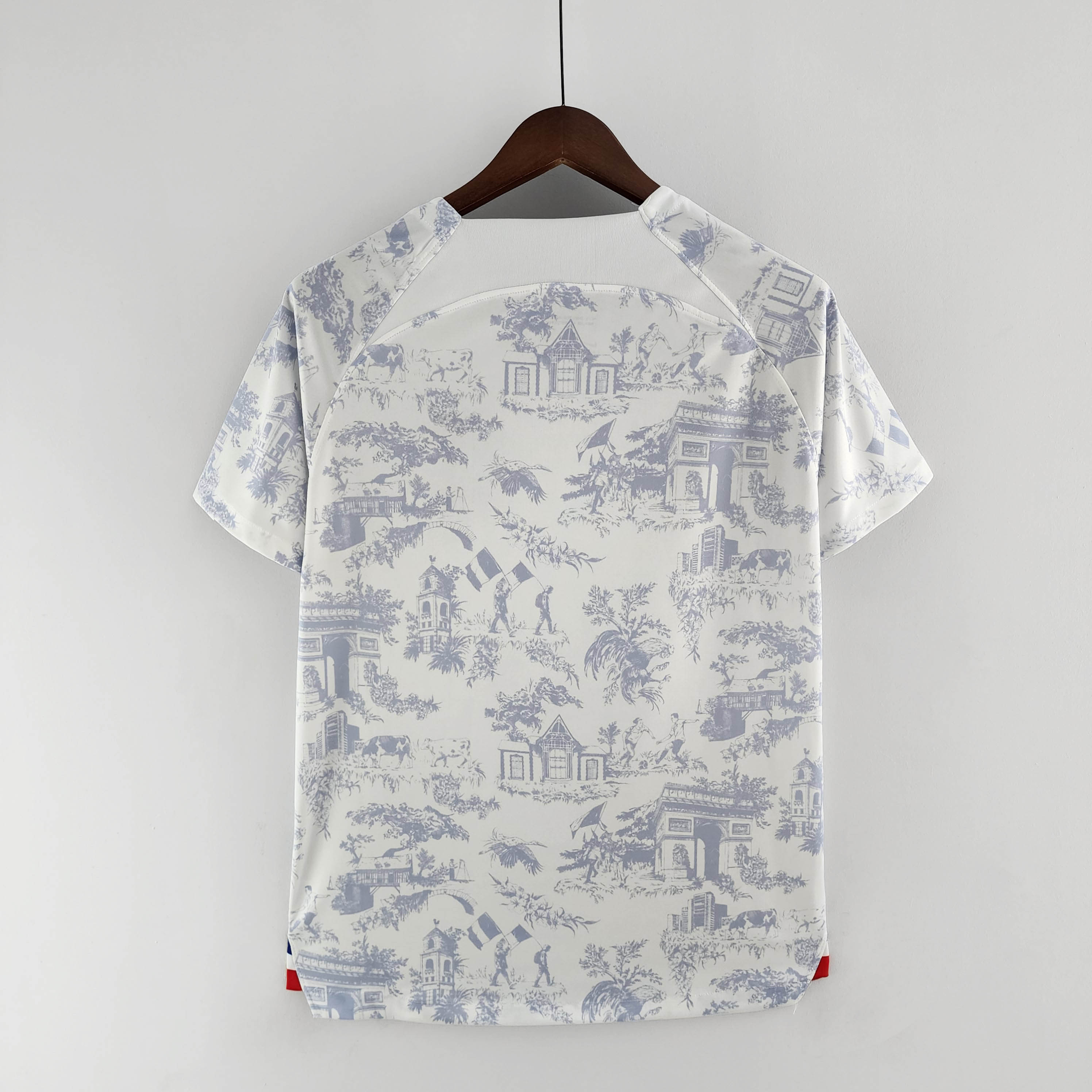 2022 FIFA World Cup France Away Football Shirt White — view 2
