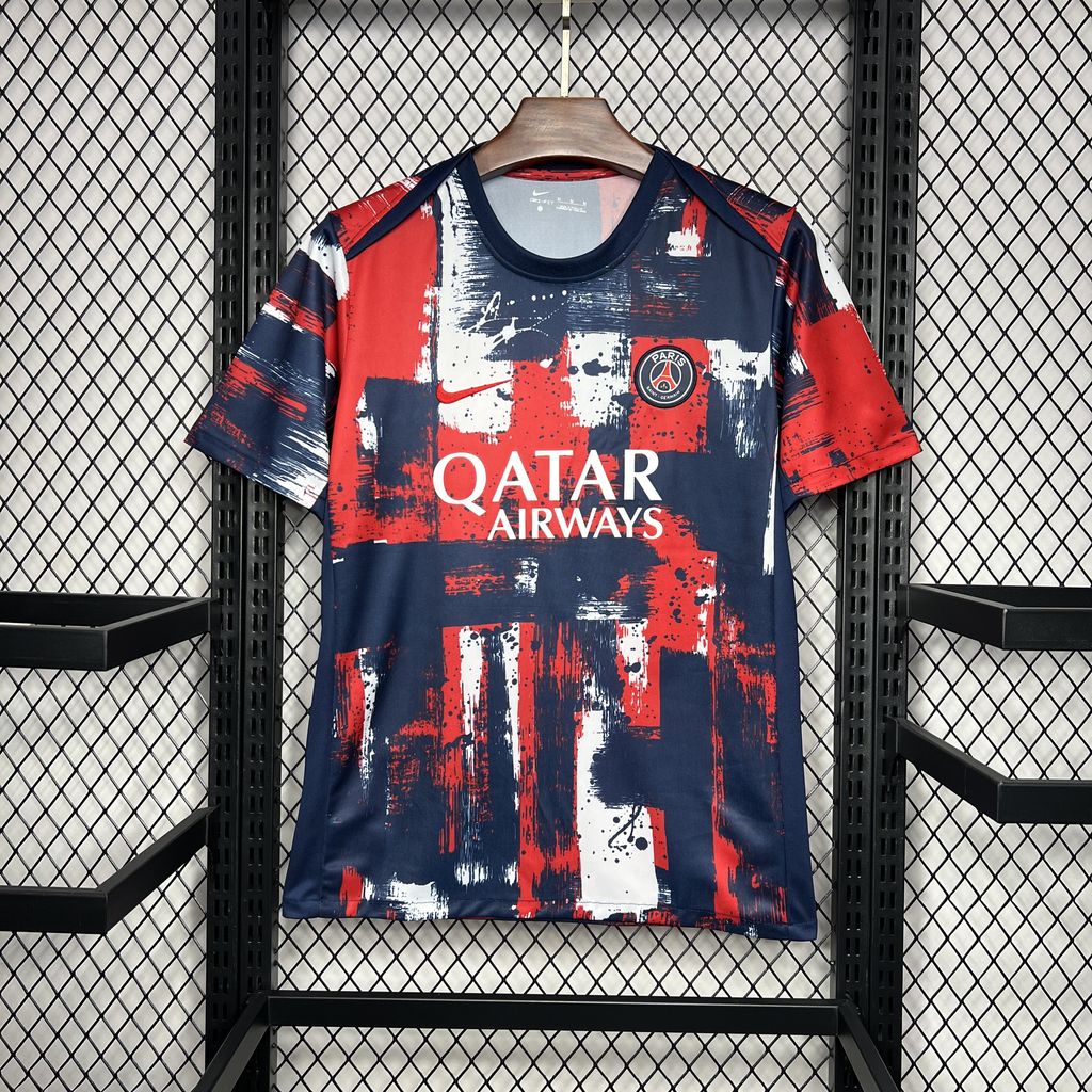 2024/2025 Psg Paris Saint-Germain Pre-Match Jersey AAA fan-grade