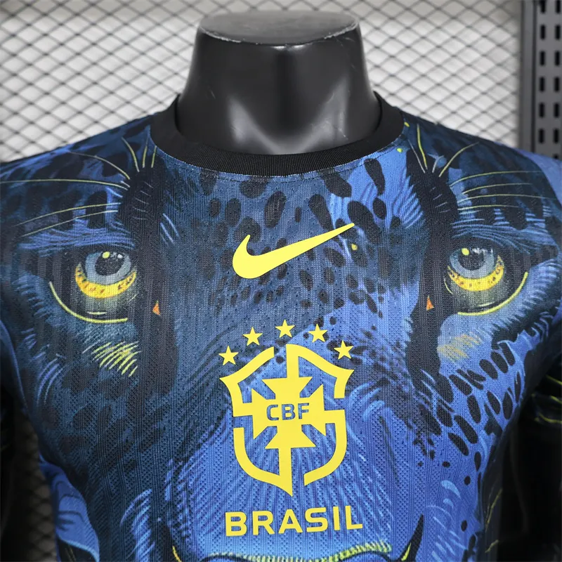 2024/2025 Player Version Brazil Leopard Special Edition Football Shirt AAA fan-grade — view 3